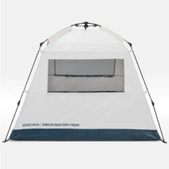 Quechua Abri De Camping 4 Places - Base Easy Fresh - Polyvalent, Instantané à Arceaux -Magasin De Matériel De Camping abri de camping 4 places base easy fresh polyvalent instantane a arceaux 4