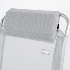 AKTIVE - Chaise Pliante Haute Avec Dossier Haut Réglable 5 Positions, Gris -Magasin De Matériel De Camping aktive chaise pliante haute avec dossier haut reglable 5 positions gris 4