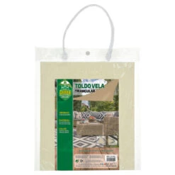 Aktive Garden Store D'ombrage Triangulaire Couleur Crème -Magasin De Matériel De Camping aktive garden store dombrage triangulaire couleur creme 3