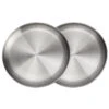 Assiette Plate De Camping | Diamètre Env. 23 Cm | Acier Inox | 2 Assiettes -Magasin De Matériel De Camping assiette plate de camping diametre env 23 cm acier inox 2 assiettes