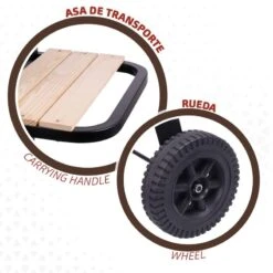 Barbecue Au Charbon De Bois Portable Aktive Double Grill -Magasin De Matériel De Camping barbecue au charbon de bois portable aktive double grill 3