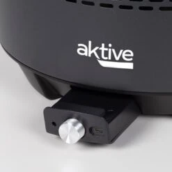 Barbecue Rond Noir Sans Fumée 2 En 1 Ø34 Cm Aktive -Magasin De Matériel De Camping barbecue rond noir sans fumee 2 en 1 o34 cm aktive 4