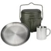 Batterie De Cuisine De Camping, Assiette Plate Et Tasse Isotherme Set 1 Batterie De Cuisine De Camping, Assiette Plate Et Tasse Isotherme Set -Magasin De Matériel De Camping batterie de cuisine de camping assiette plate et tasse isotherme set
