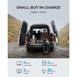 Magasin De Matériel De Camping -Magasin De Matériel De Camping bluetti generateur electrique eb3apv200 268wh600w lifepo4 batterie pour voyage 1