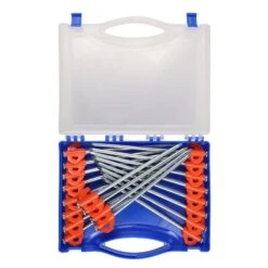 Regatta Boite De 20 Crochets En Acier Taille 8 Pouces/20cm 8 Regatta Boite De 20 Crochets En Acier Taille 8 Pouces/20cm -Magasin De Matériel De Camping boite de 20 crochets en acier taille 8 pouces20cm 1