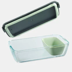 Quechua Boite De Conservation En Verre - 1 Litre - Alimentaire -Magasin De Matériel De Camping boite de conservation en verre 1 litre alimentaire 2