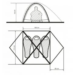 Borzhava 3 Alu - Tente Légère - 3 Personnes - Jaune 11 Borzhava 3 Alu - Tente Légère - 3 Personnes - Jaune -Magasin De Matériel De Camping borzhava 3 alu tente legere 3 personnes jaune 4