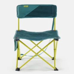 Quechua CHAISE BASSE PLIANTE DE CAMPING MH100 Jaune -Magasin De Matériel De Camping chaise basse pliante de camping mh100 jaune 4
