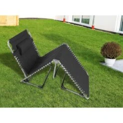 Chaise Longue Torget - Transat - Bain De Soleil 190x60x30 Cm - 150 Kg - Pliable -Magasin De Matériel De Camping chaise longue torget transat bain de soleil 190x60x30 cm 150 kg pliable 3