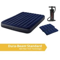 Intex Classic Downy - Lit Gonflable - 203x152x25cm - Compris Les Accessoires 9 Intex Classic Downy - Lit Gonflable - 203x152x25cm - Compris Les Accessoires -Magasin De Matériel De Camping classic downy lit gonflable 203x152x25cm compris les accessoires 2