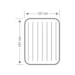 Intex Downy Full Airbed - Lit Gonflable - 191x137x25cm - Avec Accessoires 10 Intex Downy Full Airbed - Lit Gonflable - 191x137x25cm - Avec Accessoires -Magasin De Matériel De Camping downy full airbed lit gonflable 191x137x25cm avec accessoires 3