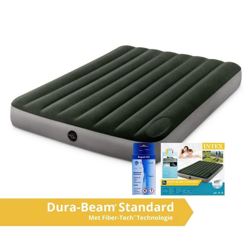 Intex Downy Full Airbed - Lit Gonflable - 191x137x25cm - Avec Accessoires 3 Intex Downy Full Airbed - Lit Gonflable - 191x137x25cm - Avec Accessoires