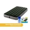 Intex Downy Twin Airbed With Foot BIP - Lit Gonflable - 191x99x25cm - Avec Accessoires -Magasin De Matériel De Camping downy twin airbed with foot bip lit gonflable 191x99x25cm avec accessoires