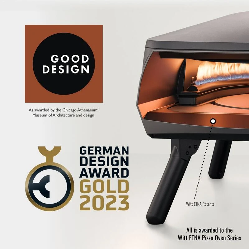 Four à Pizza WITT ETNA Modèle Rotante - Graphite FR 7 Four à Pizza WITT ETNA Modèle Rotante - Graphite FR – Image 5