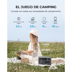 Générateur Solaire BLUETTI EB55 Avec Panneau Solaire PV120S Pour Camping -Magasin De Matériel De Camping generateur solaire bluetti eb55 avec panneau solaire pv120s pour camping 1