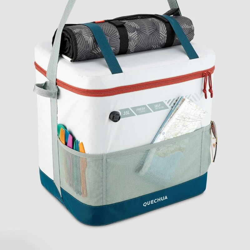 Quechua GLACIERE SOUPLE DE CAMPING - 35 LITRES - CONSERVATION AU FRAIS 17 HEURES 5 Quechua GLACIERE SOUPLE DE CAMPING - 35 LITRES - CONSERVATION AU FRAIS 17 HEURES – Image 3