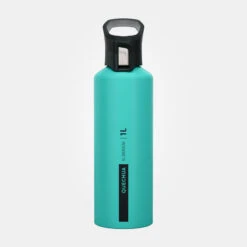Quechua Gourde Alu 1L Avec Bouchon à Ouverture Rapide Pour La Randonnée - Vert -Magasin De Matériel De Camping gourde alu 1l avec bouchon a ouverture rapide pour la randonnee vert 9