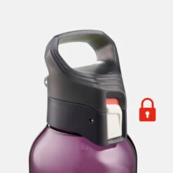 Quechua Gourde Ecozen® 0,8L Avec Bouchon Ouverture Rapide Pour La Randonnée - Violet -Magasin De Matériel De Camping gourde ecozen 08l avec bouchon ouverture rapide pour la randonnee violet 5