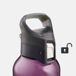 Quechua Gourde Ecozen® 0,8L Avec Bouchon Ouverture Rapide Pour La Randonnée - Violet -Magasin De Matériel De Camping gourde ecozen 08l avec bouchon ouverture rapide pour la randonnee violet 6
