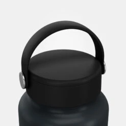 Quechua Gourde MH100 Isotherme (inox Double Paroi à Vide D'air) 0,95L Large Ouverture -Magasin De Matériel De Camping gourde mh100 isotherme inox double paroi a vide dair 095l large ouverture 3