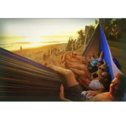 TICKET TO THE MOON Hamac King SizeAqua / Gris Foncé -Magasin De Matériel De Camping hamac king sizeaqua gris fonce 3