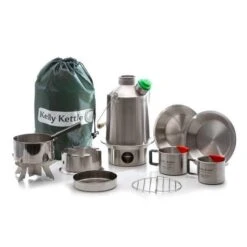 Kelly Kettle Kit Ultime 'Scout' - Acier Inoxydable NOUVEAU -Magasin De Matériel De Camping kelly kettle kit ultime scout acier inoxydable nouveau 3