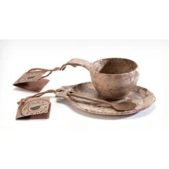 Kupilka Boîte-cadeau-Tasse, Cuillère Et Assiette-Original (Marron) -Magasin De Matériel De Camping kupilka boite cadeau tasse cuillere et assiette original marron 5