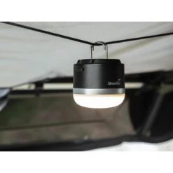 Lampe De Camping LED - Tarfala - Rechargeable USB - Autonomie 110h - Noir -Magasin De Matériel De Camping lampe de camping led tarfala rechargeable usb autonomie 110h noir 2