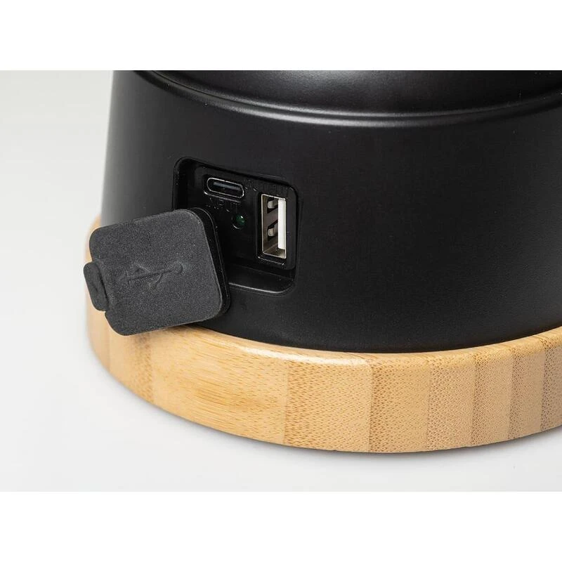 Lampe Lanterne De Camping LED Kiruna Jord - Rechargeable - USB - Bambou - Rétro 7 Lampe Lanterne De Camping LED Kiruna Jord - Rechargeable - USB - Bambou - Rétro – Image 5