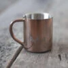 Lemmel Mug Isolé à Double Paroi - Acier Inoxydable/Cuivre - Logo Lemmel -Magasin De Matériel De Camping lemmel mug isole a double paroi acier inoxydablecuivre logo lemmel