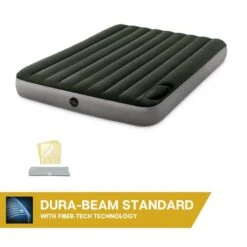 Matelas Gonflable - Intex Downy -2 Personnes - 152x203x25 Cm (BxLxH) -Magasin De Matériel De Camping matelas gonflable intex downy 2 personnes 152x203x25 cm bxlxh 3