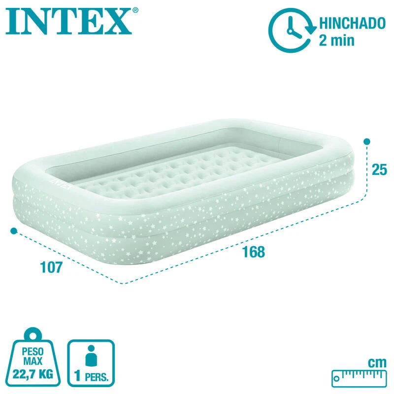 Matelas Gonflable - Intex Kidz - Matelas Gonflable Pour Enfants - 1 Personne 5 Matelas Gonflable - Intex Kidz - Matelas Gonflable Pour Enfants - 1 Personne – Image 3