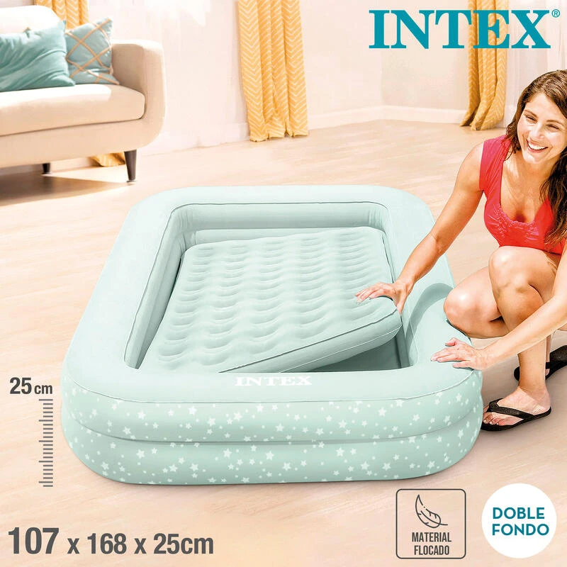 Matelas Gonflable - Intex Kidz - Matelas Gonflable Pour Enfants - 1 Personne 7 Matelas Gonflable - Intex Kidz - Matelas Gonflable Pour Enfants - 1 Personne – Image 5