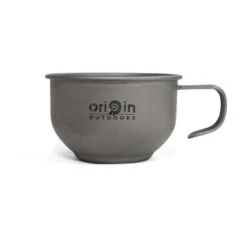 Origin Outdoors Tasse En Titane Avec Couvercle 180ml - Titan Bushcraft