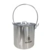 Pathfinder Pot En Acier Inoxydable Avec Couvercle (1,9 L) 2 Pathfinder Pot En Acier Inoxydable Avec Couvercle (1,9 L) -Magasin De Matériel De Camping pathfinder pot en acier inoxydable avec couvercle 19 l