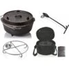 Petromax Dutch Oven FT6-6QT (avec Pieds) Ensemble - Poêle + Sac De Rangement + -Magasin De Matériel De Camping petromax dutch oven ft6 6qt avec pieds ensemble poele sac de rangement
