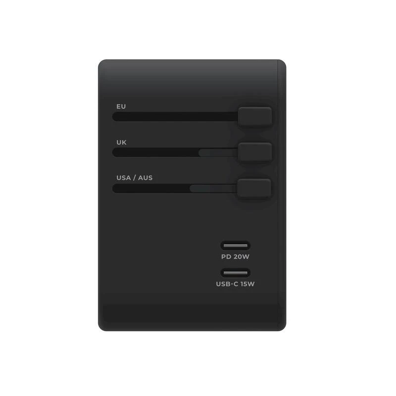 Prise Mondiale Universelle RollingSQUARE Avec 2 USB-C Et 3 USB-A 5 Prise Mondiale Universelle RollingSQUARE Avec 2 USB-C Et 3 USB-A – Image 3