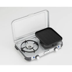Campingaz Réchaud De Camping à Gaz 2 Feux Camp & Grill - Plancha, Grill Et Wok -Magasin De Matériel De Camping rechaud de camping a gaz 2 feux camp and grill plancha grill et wok 2