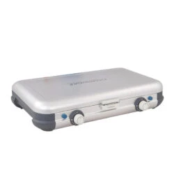 Campingaz Réchaud De Camping à Gaz 2 Feux Camp & Grill - Plancha, Grill Et Wok -Magasin De Matériel De Camping rechaud de camping a gaz 2 feux camp and grill plancha grill et wok 5