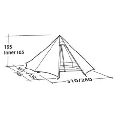 Robens Cône Vert PRS - Tipi Tent Pour Quatre Personnes 9 Robens Cône Vert PRS - Tipi Tent Pour Quatre Personnes -Magasin De Matériel De Camping robens cone vert prs tipi tent pour quatre personnes 2