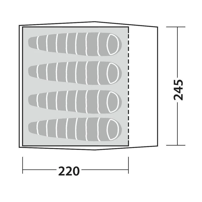 Robens Tente Yukon Shelter - Quatre Personnes 4 Robens Tente Yukon Shelter - Quatre Personnes – Image 2