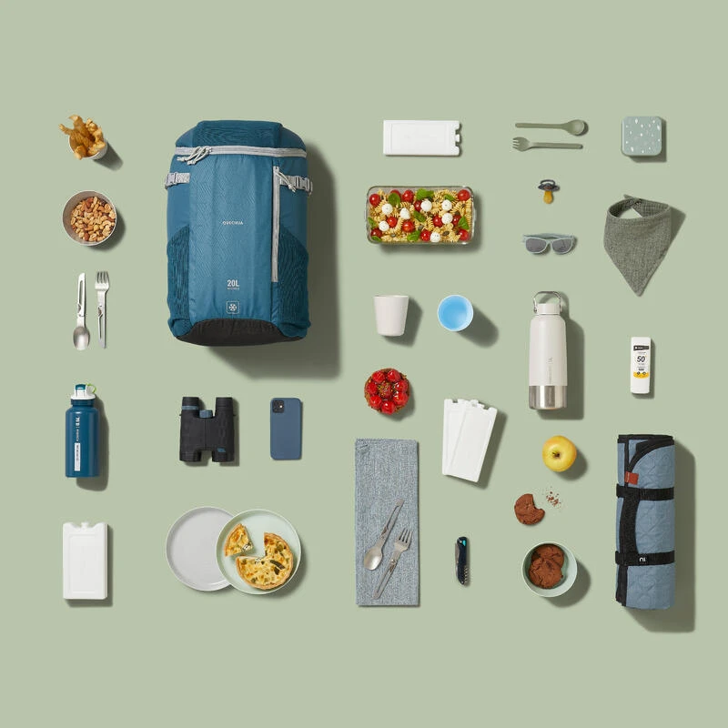 Quechua Sac à Dos Isotherme 20L - NH100 Ice Compact 4 Quechua Sac à Dos Isotherme 20L - NH100 Ice Compact – Image 2