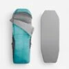 Quechua SAC DE COUCHAGE ENFANT 2 EN 1 - SLEEPIN BED JUNIOR 10°C BLEU -Magasin De Matériel De Camping sac de couchage enfant 2 en 1 sleepin bed junior 10c bleu