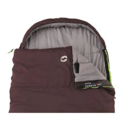 Sac De Couchage Outwell Campion Lux Aubergine L -Magasin De Matériel De Camping sac de couchage outwell campion lux aubergine l 2