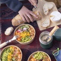 Set Complet Opinel Picnic+ - Opinel N°8 + Embouts Cuillère Et Fourchette -Magasin De Matériel De Camping set complet opinel picnic opinel n8 embouts cuillere et fourchette 4