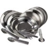Set Couverts De Camping Et Assiette Creuse & Plate | 4 Personnes -Magasin De Matériel De Camping set couverts de camping et assiette creuse and plate 4 personnes