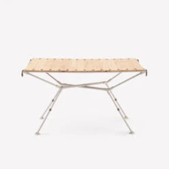 Quechua TABLE DE CAMPING COMPACTE 4/6 PERSONNES - PLATEAU BOIS - POCHE DE RANGEMENT -Magasin De Matériel De Camping table de camping compacte 46 personnes plateau bois poche de rangement 9
