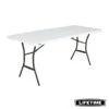 Table Rectangulaire Valise Pliante En Deux (183 X 70 Cm) LIFETIME #80642 -Magasin De Matériel De Camping table rectangulaire valise pliante en deux 183 x 70 cm lifetime 80642