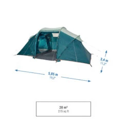 Quechua Tente à Arceaux De Camping - Arpenaz 4.2 - 4 Personnes - 2 Chambres -Magasin De Matériel De Camping tente a arceaux de camping arpenaz 42 4 personnes 2 chambres 3