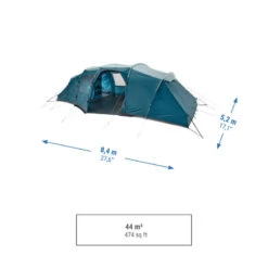 Quechua Tente à Arceaux De Camping - Arpenaz 8.4 - 8 Personnes - 4 Chambres 14 Quechua Tente à Arceaux De Camping - Arpenaz 8.4 - 8 Personnes - 4 Chambres -Magasin De Matériel De Camping tente a arceaux de camping arpenaz 84 8 personnes 4 chambres 2
